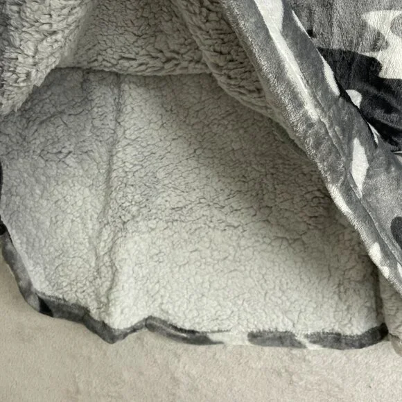 The Wayy Big Hoodie Women's Camo Sherpa Lined Oversized Sweatshirt JCK140 - Picture 8 of 8